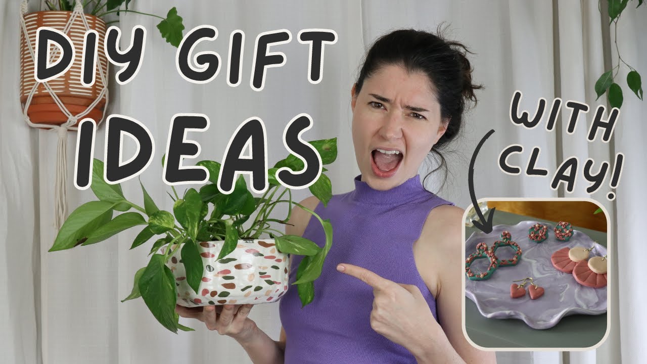 Sculpey Clay DIY Project + Craft Ideas That Make Great Gifts