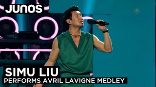 Simu Liu performs a medley of Avril Lavigne hits | 2023 Juno Awards Resimi