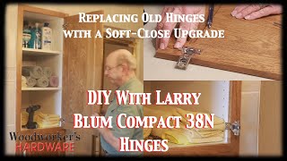 Famous DIY With Larry - Replacing Bathroom Hinges with Blum Compact 38N Hinges Profile