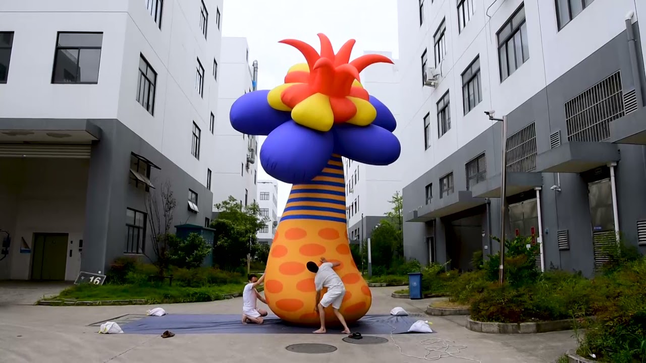 Decorative Flower Mascot Cartoons Advertising Inflatables