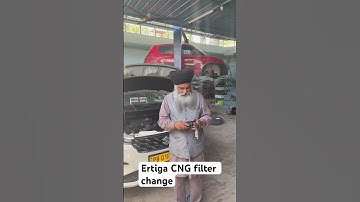 Ertiga CNG filter change Juvraj motor Garage #automobile #dj #cng #filter #ertiga #music