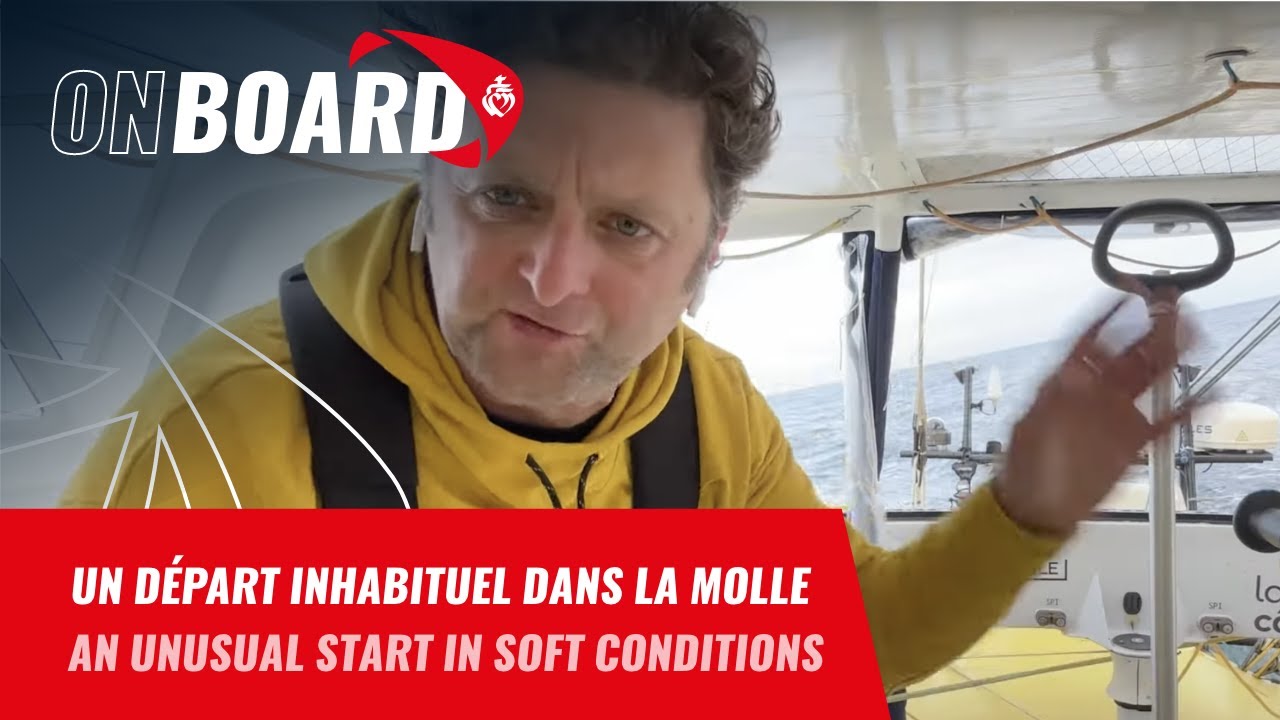 ⁣Un départ inhabituel dans la pétole | Vendée Globe 2024