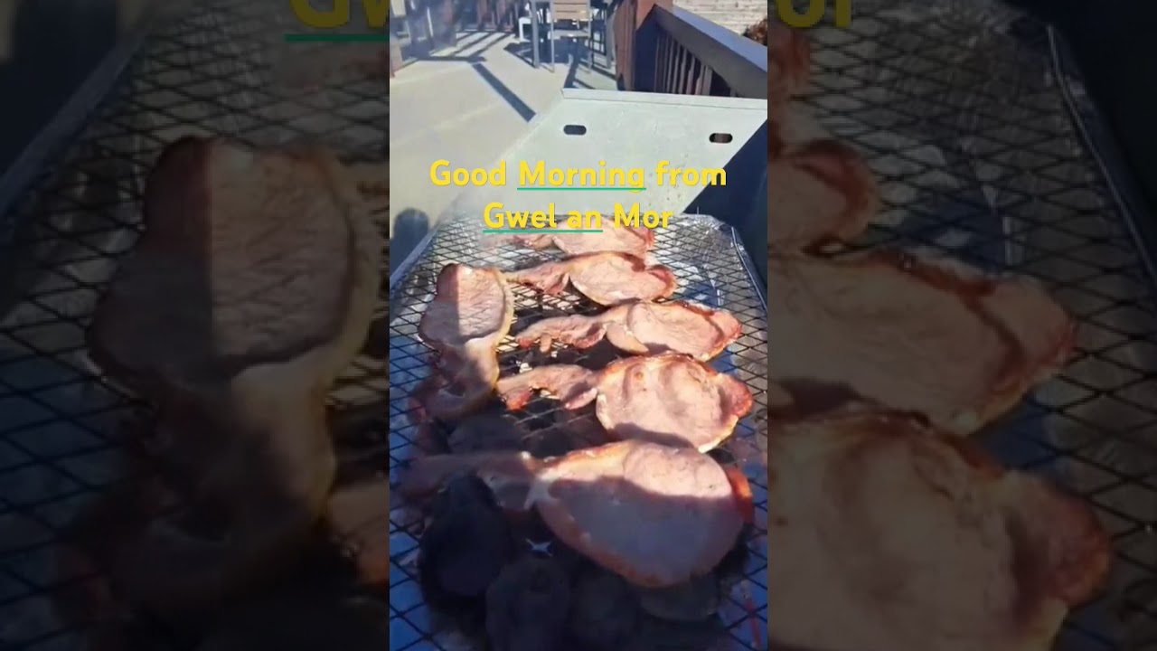 BBQ Breakfast - Gwel an Mor, Cornwall 