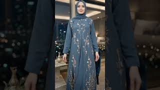 Raudahtul Muslimah_Fashion Muslim Gamis Muslimah Dress Muslim Burkat Busui frendly#gamis#gamismewah