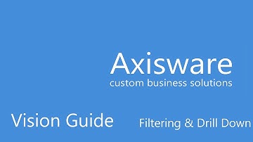 Filtering & Drill down