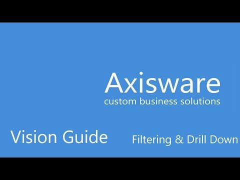 Filtering & Drill down