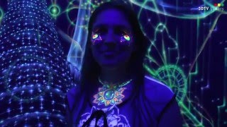 UV face painting Visionary Art