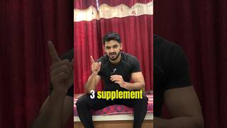 Best Supplements For Muscle Building  #shorts #shortvideo #youtubeshorts #reels #gym