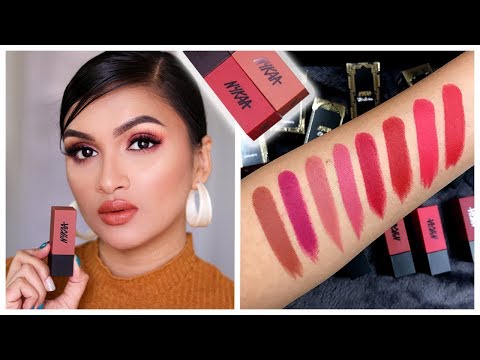 'STUNNING' 8 New Shades | Nykaa Ultra Matte Lipstick | BeautiCo.