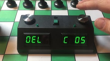 Setting the ZMF-II Chess Clock for the World and US Amateur Team East