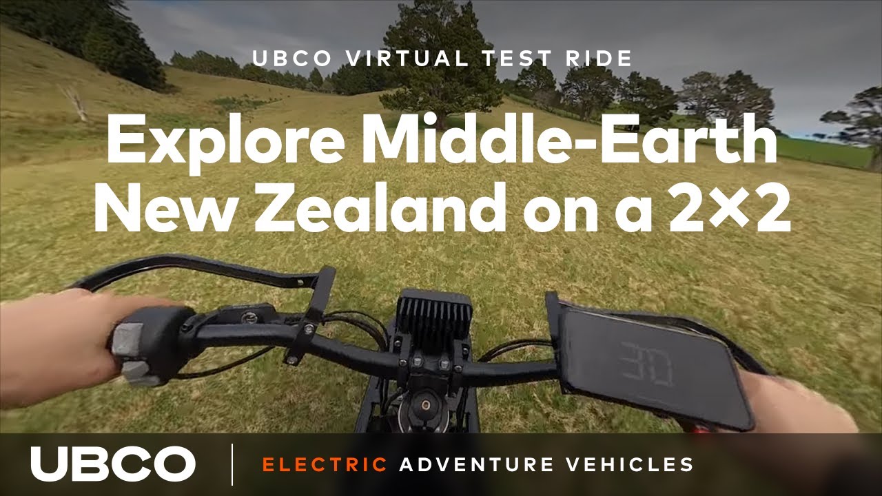 UBCO 2×2 360° Virtual Test Ride across farmland