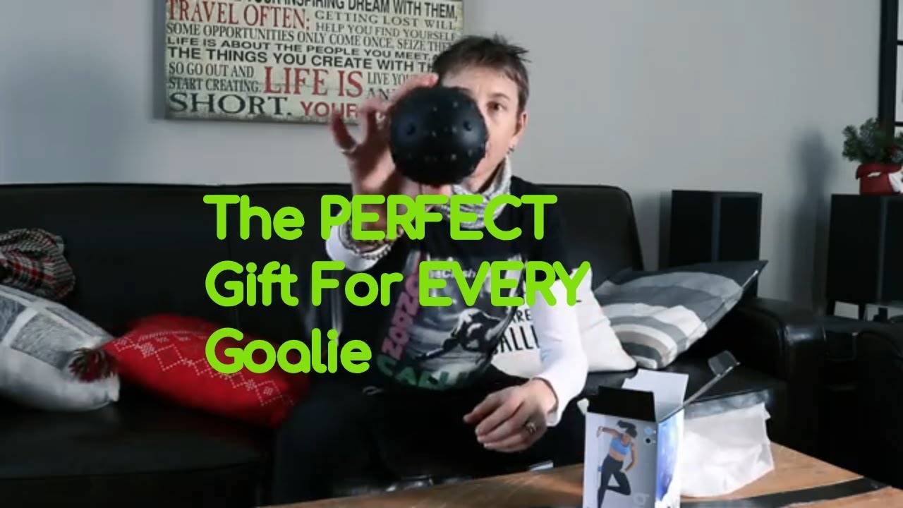 Hockey Goalie Training Bivi Mobility ball for better flexibility YouTube