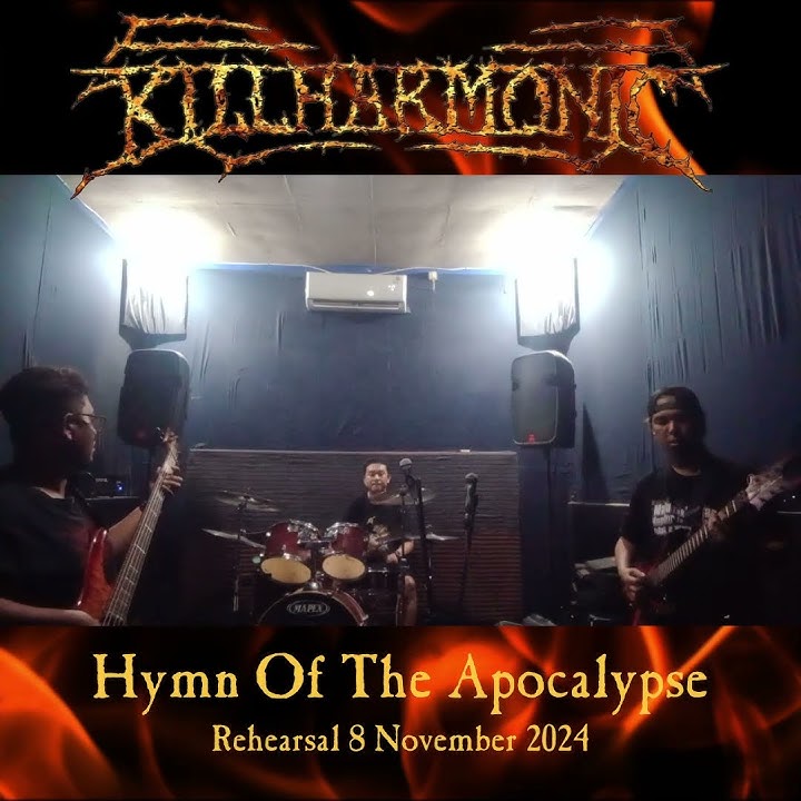 Hymn Of The Apocalypse Rehearsal 2024 11 08   KILLHARMONIC  #technicaldeathmetal #progressivedeathme