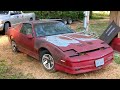 It Runs! 1985 Trans Am That's Been Sitting For 27 Years! "Revival Part 2"