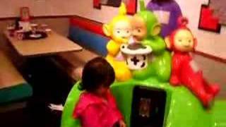 BABY EMMA AT CHUCK E CHEESE