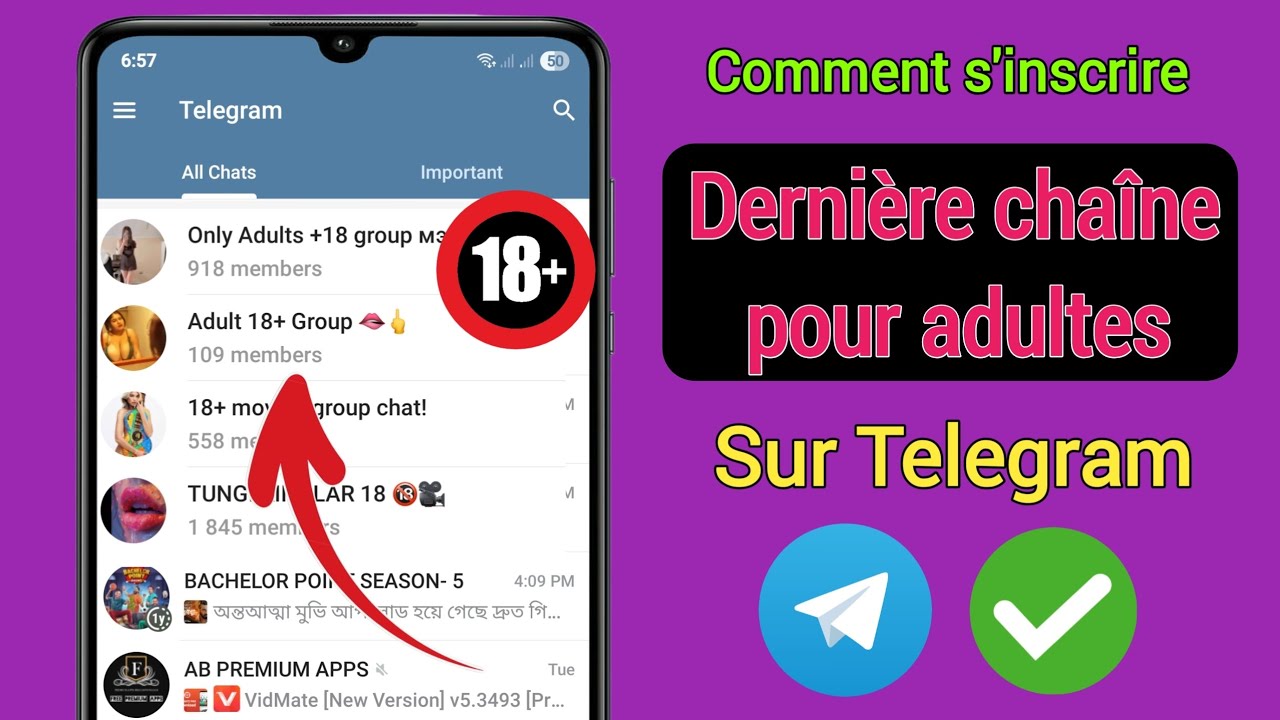 Comment rejoindre un canal Telegram pour adultes ? || Comment rejoindre un canal Telegram privé ?