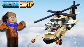 I Made an Apache Helicopter with CANNONS - AERO SMP Ep 45
