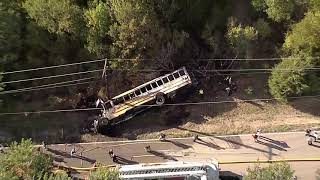 1 child killed, 3 injured after Texas school bus crashes