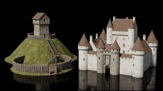 How Medieval Castles Evolved Over 500 Years: High to Late Middle Ages Guide