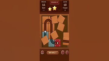 Let Me Roll : Sliding block, brain, rolling puzzle - Classic A Mode - Level 18 #Shorts