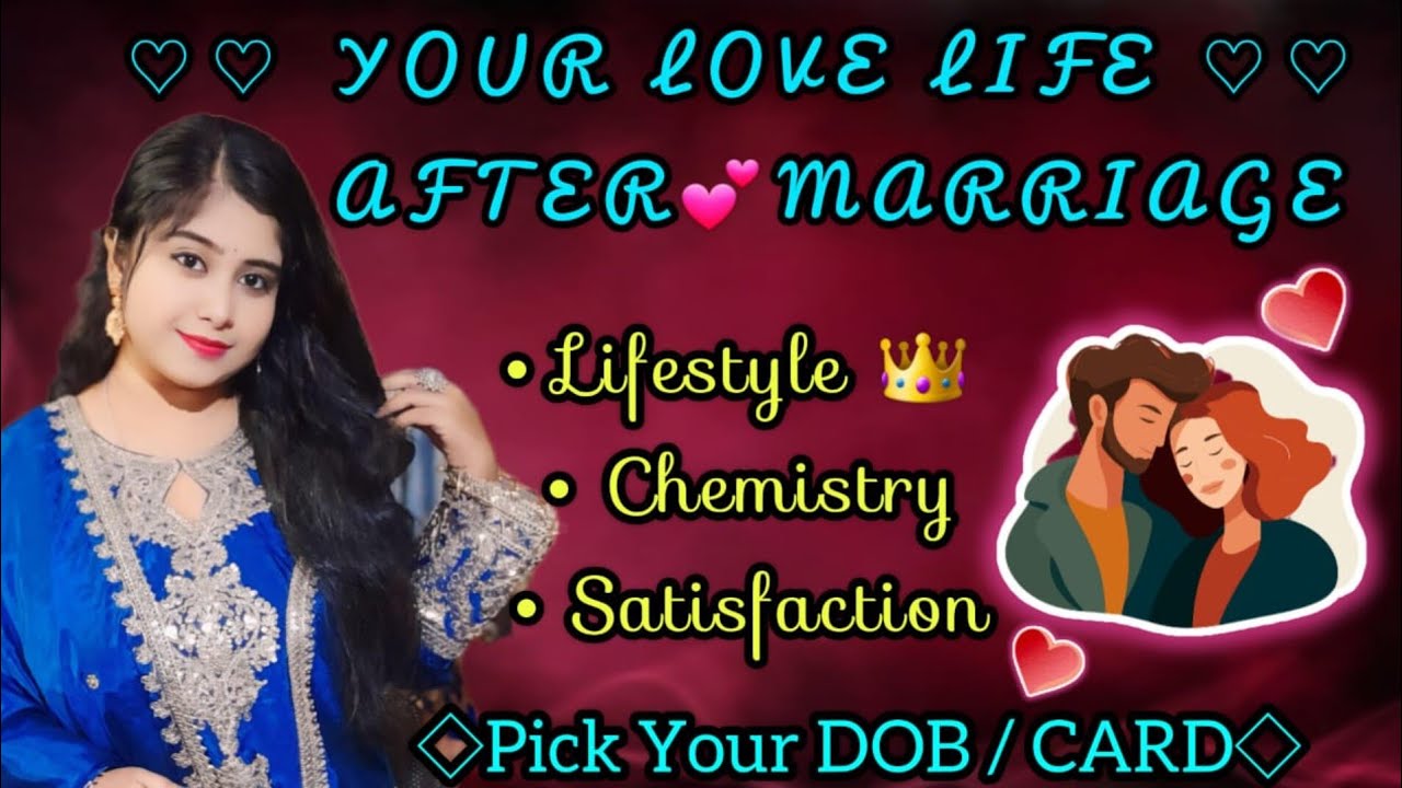 🎀 YOUR LOVE LIFE AFTER MARRIAGE 💘DETAILED READING | CHEMISTRY | LIFESTYLE |SATISFACTION |HINDI TAROT