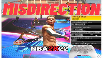 HOW TO MISDIRECTION IN NBA 2K22 *HANDCAM* ON NBA 2K22 TUTORIAL