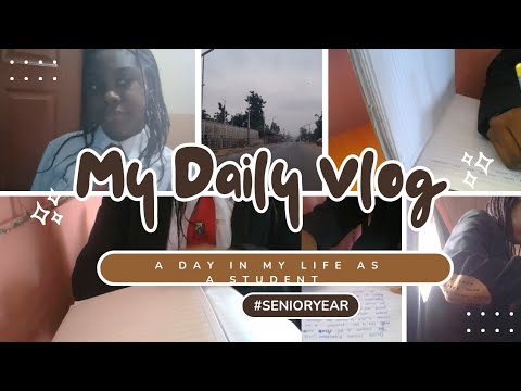 A Day in My Life as a Student | Monday Edition – Senior Year Vlog - YouTube