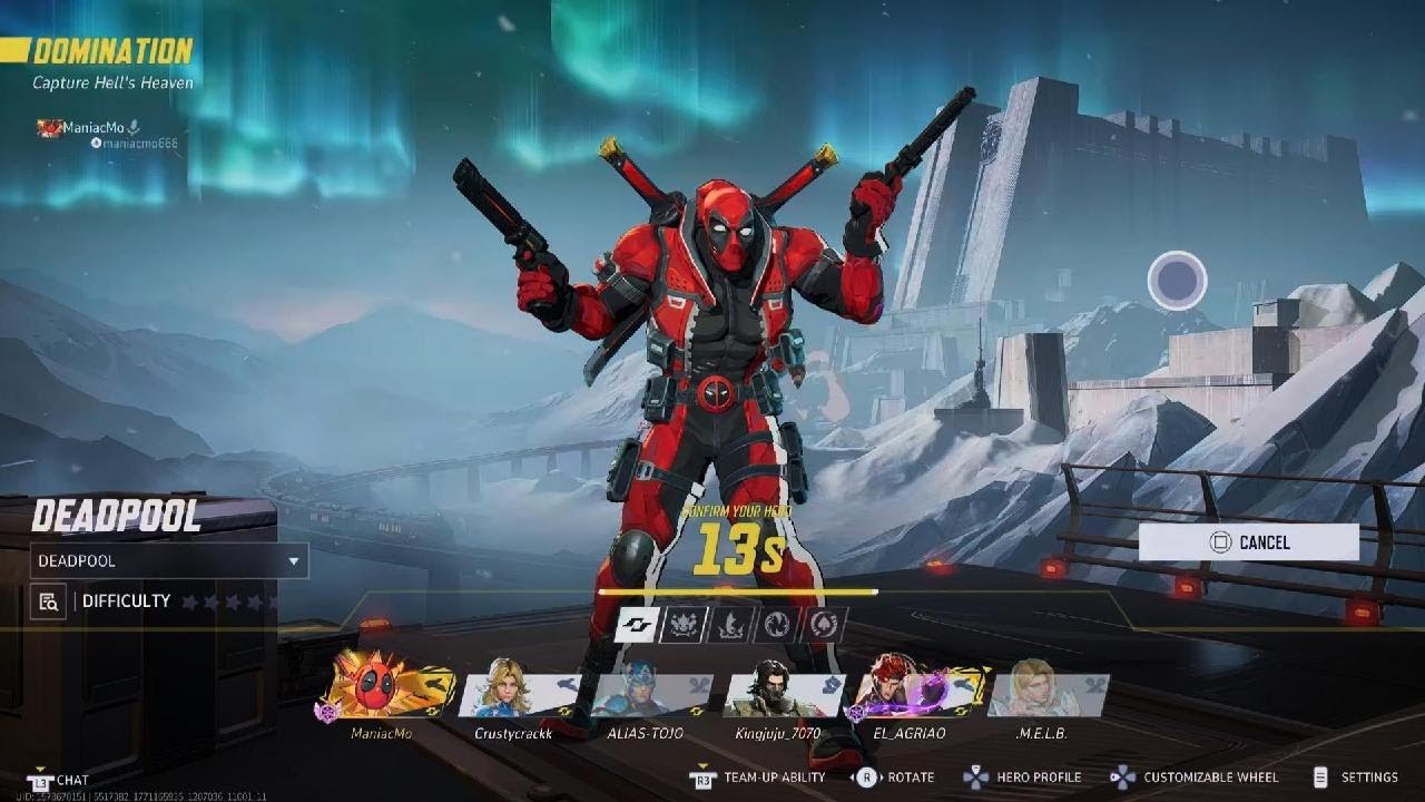 Marvel Rivals Champion Deadpool MVP