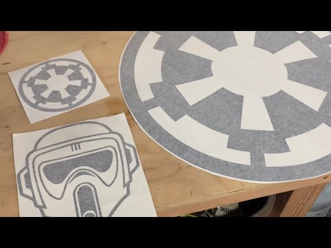 Decals #2: How to put vinyl decals on vehicle (Star Wars Decals!)