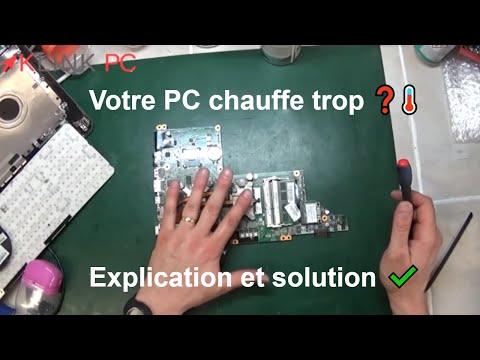 Pourquoi votre PC portable surchauffe-t-il ?