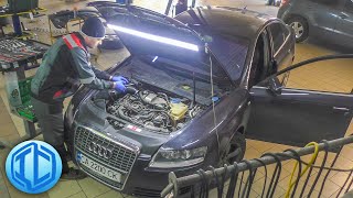 Полный сервис Audi A6 C6 видео
