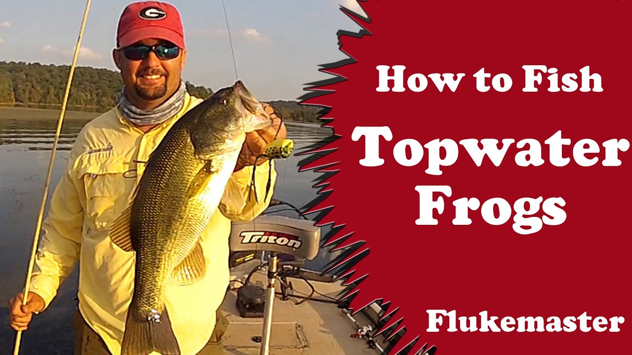Watch How to Fish Topwater Frogs - Bass Fishing Video on