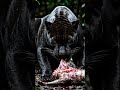 Realistic Black Panther Feeding in the Wild 🐆🔥