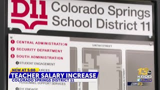 Colorado Springs D11 Board of Education approves salary increase for teachers