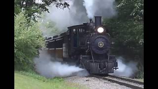 Huckleberry Railroad 152 first run of the 2026 season Flint MI 5/23/26