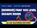 FNAF 103 LEVEL ESCAPE ROOM Fortnite (All 103 Levels) | Miazuks FNAF 103 Level Escape Room Fortnite