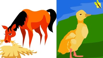 Animals Around the Farm - Animal Sounds for Kids | Kids Learning Videos