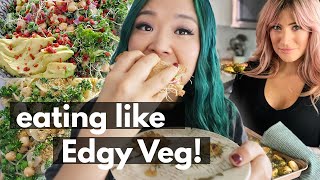 I Ate Like Edgy Veg For A Day What I Ate In A Day Vegan Easy Vegan Recipes