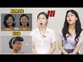 Korean Girls React to 100 Years of Beauty of US vs KOREA!!!