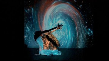 Orpheus and Eurydice - Body Projection Mapping Performance 2