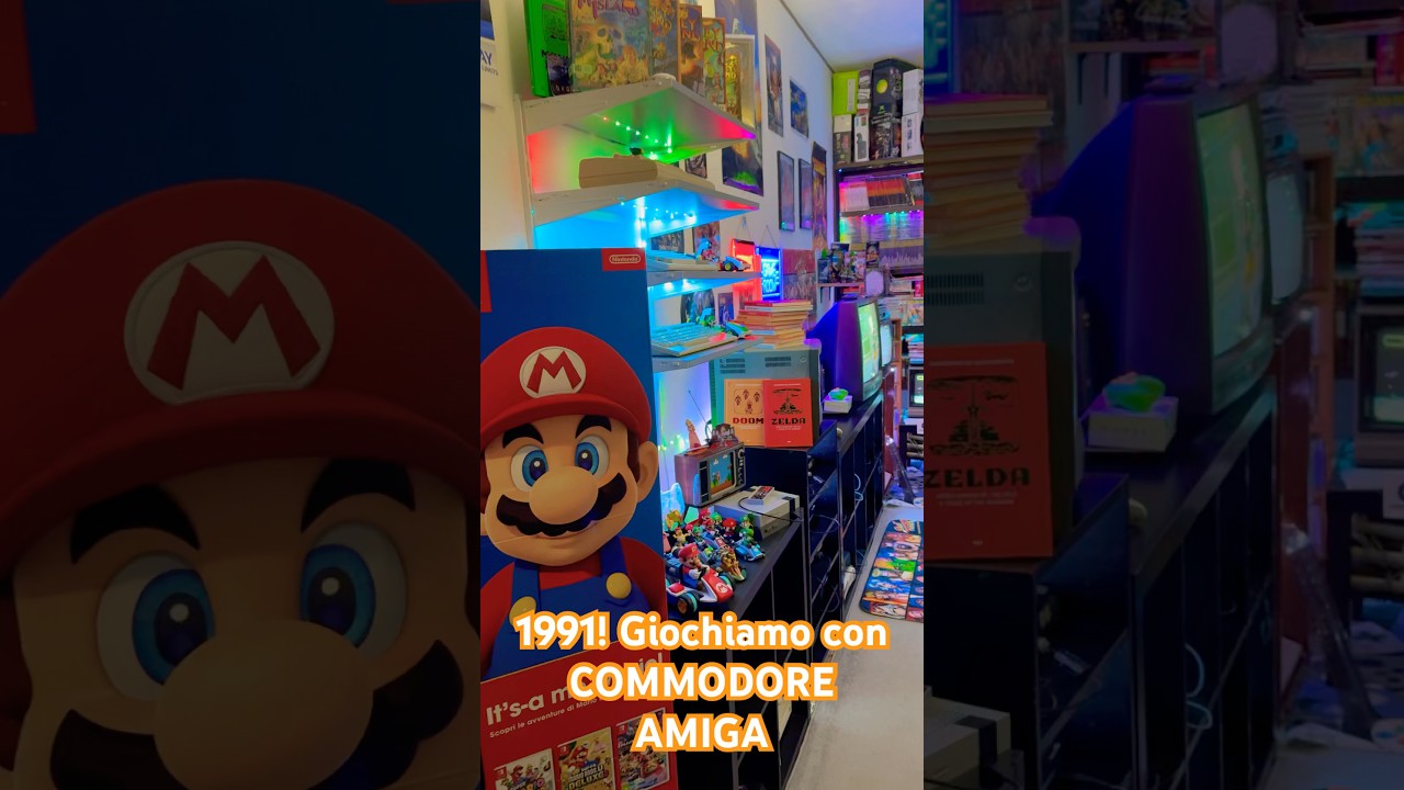 1991! Giochiamo con commodore Amiga 500 