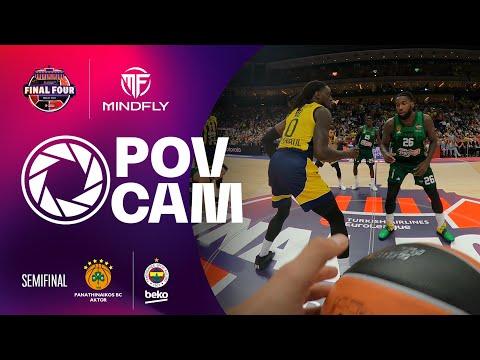 Watch What Referees See | Experience the Semifinal Panathinaikos - Fenerbahce from Inside the Court
