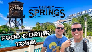 The Best Food & Drinks at Disney Springs - Disney World Orlando!