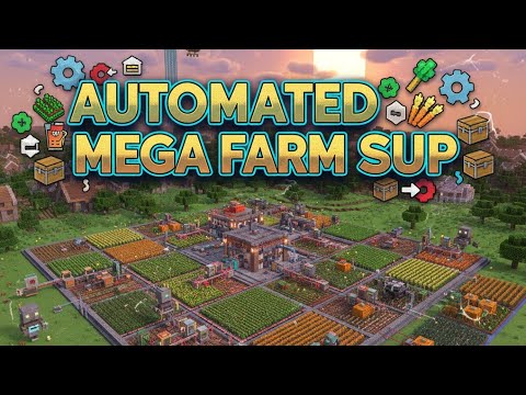 Ep#6 - Automated Mega Farm Setup! - YouTube