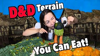 Making an Edible DND MAP while Lore Dumping!!