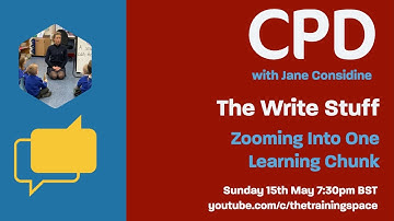 The Sunday Sessions with Jane Considine - The Learning Chunk