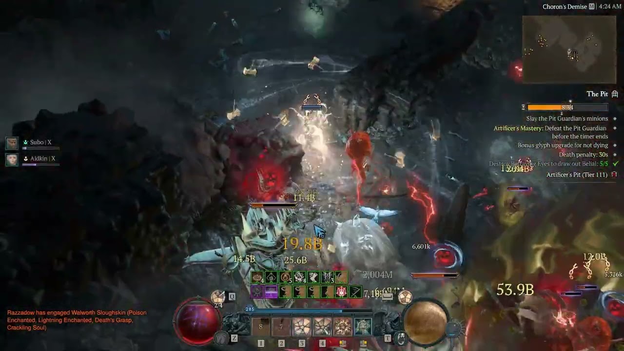 Diablo 4 fun | Artificer s Pit 111 is complete! :)