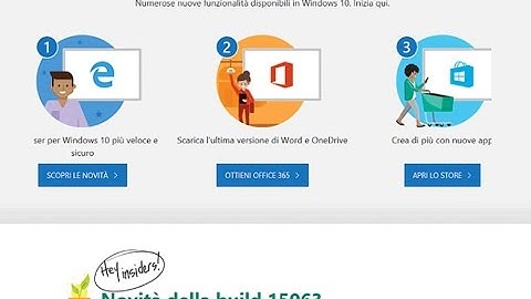 Windows 10 Creators Update Build 15063.0 Version 1703