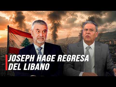 Renowned international analyst Joseph Hage talks with Cao about his trip to Lebanon.