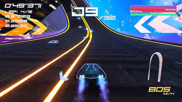 HyperCross - Full Race Demo - Unity3d Antigravity Racer